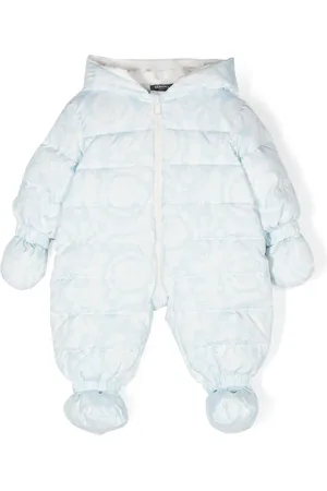 VERSACE Barocco-print snowsuit