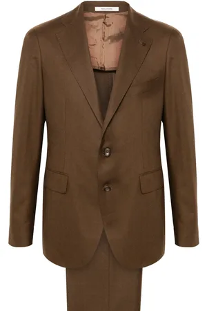 TAGLIATORE Brooch-detail blazer