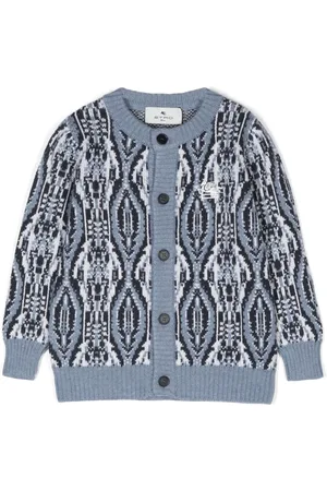 Etro Pegaso-embroidered cardigan