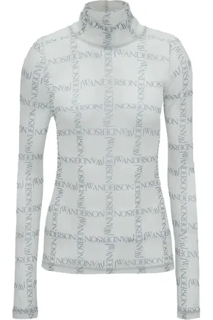 J.W.Anderson Sheer turtleneck top