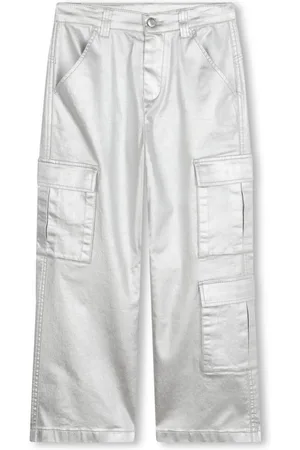 HUGO BOSS Metallic wide-leg trousers