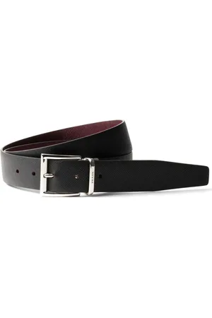 Prada Saffiano reversible leather belt