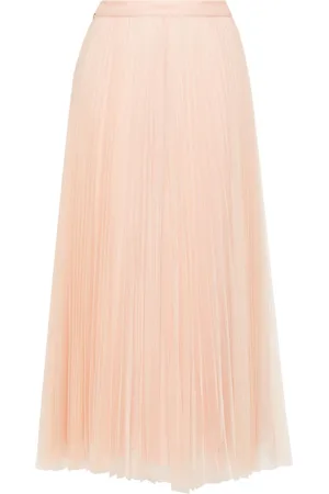 Twin-Set Logo-plaque midi skirt