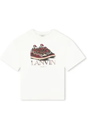 Lanvin Logo-print crew-neck T-shirt