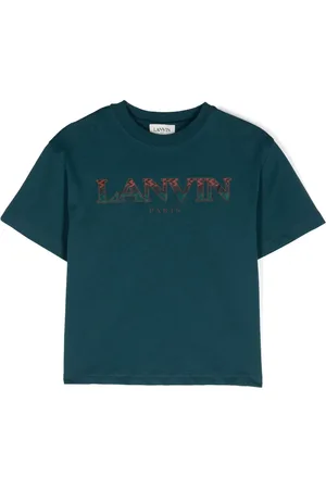 Lanvin Rubberised-logo T-shirt