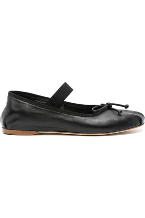SEMICOUTURE Knot-detail ballet flats