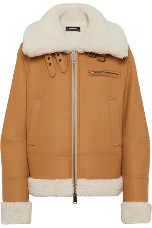 Dsquared2 Easy faux-shearling jacket