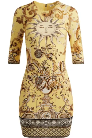 ALICE+OLIVIA Delora graphic-print mini dress