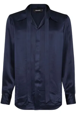 Dsquared2 Tied-neck satin shirt