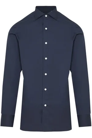 Finamore Spread collar shirt