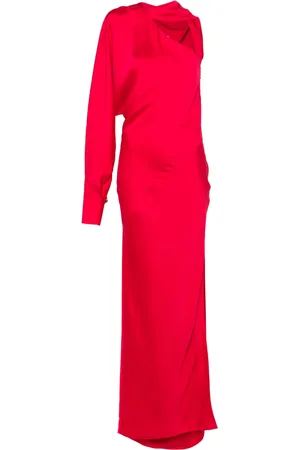 GENNY Satin maxi dress