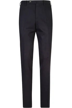 PT Torino Pressed-crease slim-cut chinos