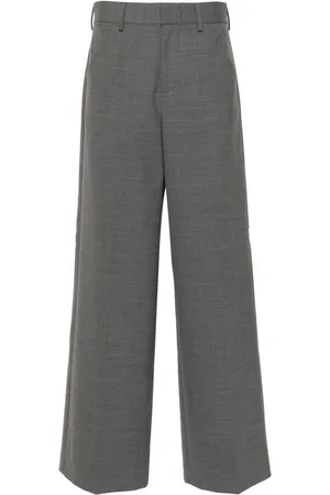 Serafini Pressed-crease trousers