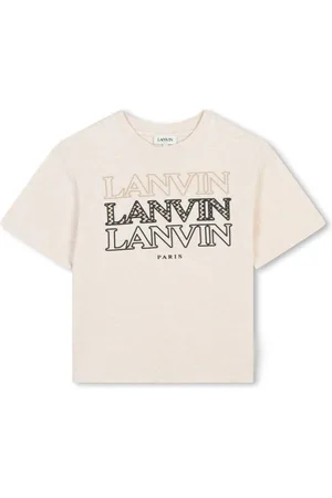 Lanvin Logo-print crew-neck T-shirt