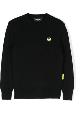 BARROW Appliqué-logo sweater