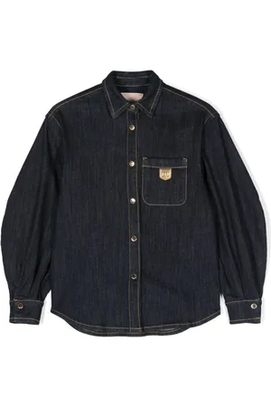 Elisabetta Franchi Logo-plaque shirt