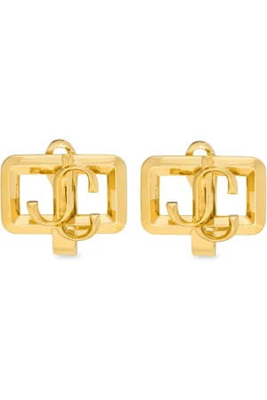 Jimmy Choo Square JC earrings