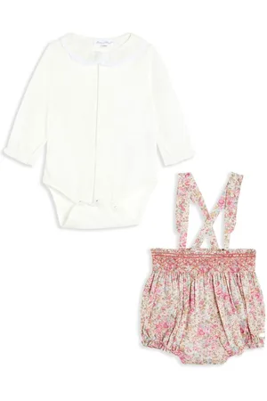 Tartine Et Chocolat Floral-print cotton shorts