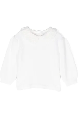 Tartine Et Chocolat Floral-embroidery sweater