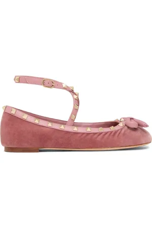 VALENTINO GARAVANI Rockstud strappy ballets
