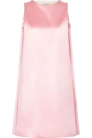 Serafini A-line satin minidress