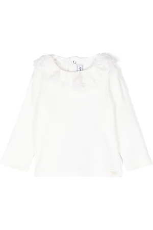Tartine Et Chocolat Ruffle-collar T-shirt