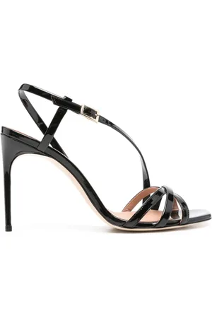 Serafini 100mm patent-leather sandals
