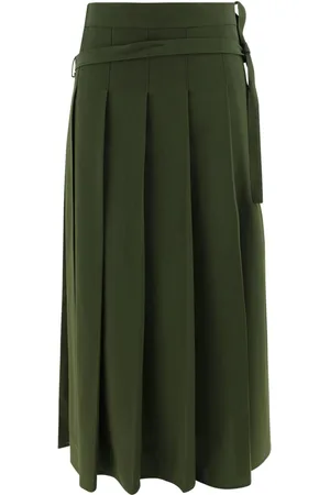 Fabiana Filippi Pleated midi skirt