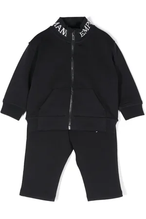 Emporio Armani Logo-intarsia tracksuit