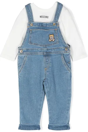Moschino Teddy Bear dungarees
