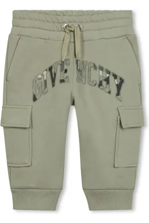 Givenchy 4G-embroidered drawstring-waist track pants