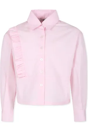 Msgm Ruffle-detailing shirt