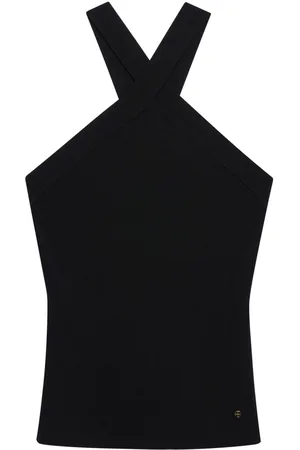 ANINE BING Brea knitted top