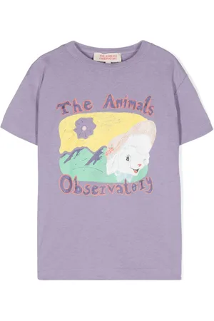 The Animals Observatory Sheep Rooster cotton T-shirt