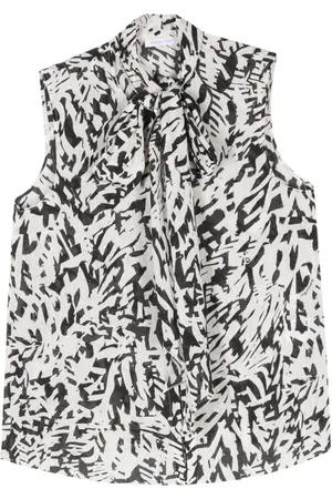 Patrizia Pepe Abstract-print blouse
