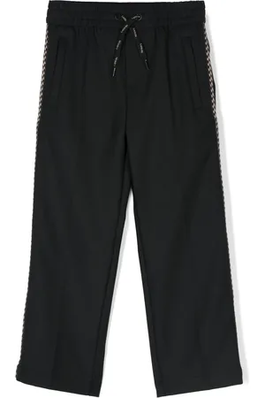 Lanvin Logo-patch trousers