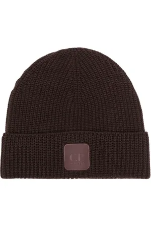C.P. Company Logo-appliqu?? wool beanie