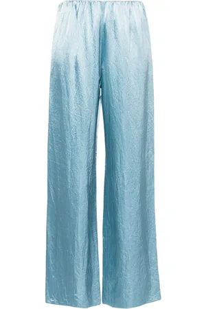 Nanushka Straight-leg satin trousers