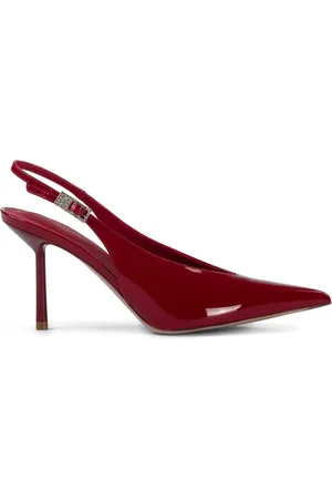 LE SILLA 80mm Clivage leather pumps