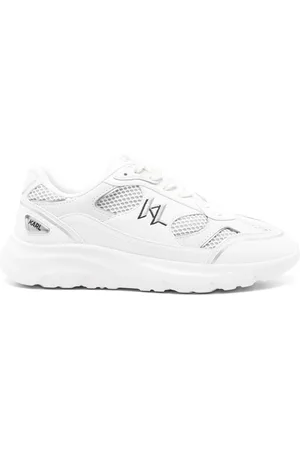 Karl Lagerfeld Embroidered-logo sneakers
