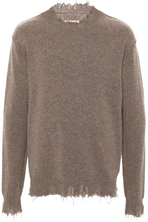 UMA WANG Distressed sweater