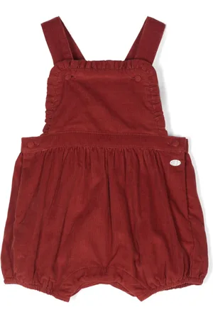 Tartine Et Chocolat Cotton dungaree shorts