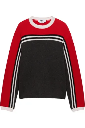 Msgm Colour block striped jumper