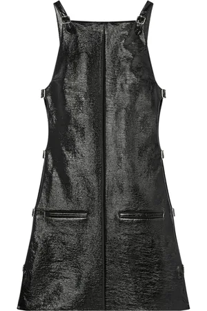 Courrèges Multi-strap vinyl dress