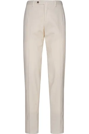 PT Torino Mid-rise cotton chino trousers