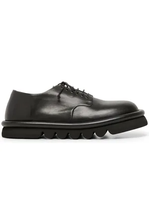 MARSÈLL Chunky sole leather derby shoes