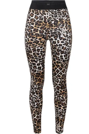 Elisabetta Franchi Animalier leggings