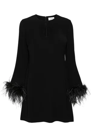 P.A.R.O.S.H. Feather-detail cut-out minidress