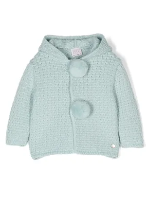 PAZ RODRIGUEZ Pompom-detail cardigan