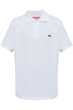 Diesel Logo-appliqu?? cotton polo t-shirt